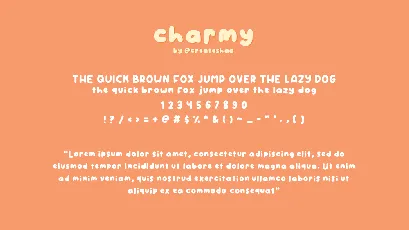 Charmy font