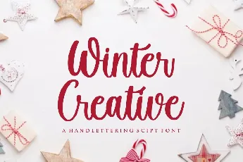 Winter Creative Handwritten Script font