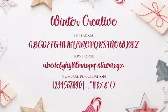 Winter Creative Handwritten Script font