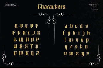 Herkaloya font