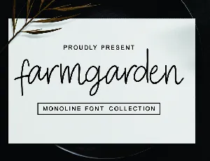 farmgarden font