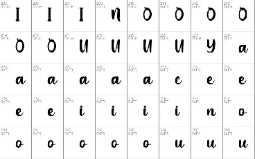 Migoove font