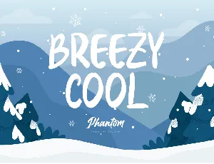 Breezy Cool font