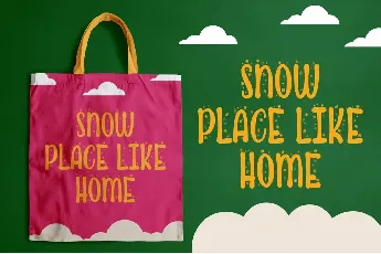 Cute Snow font