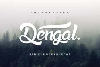 Dengal font