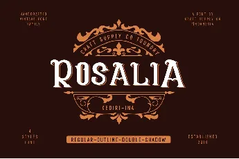 CS Rosalia font