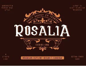 CS Rosalia font