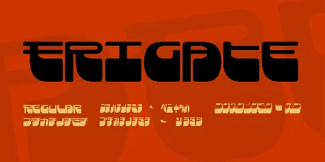 Frigate font