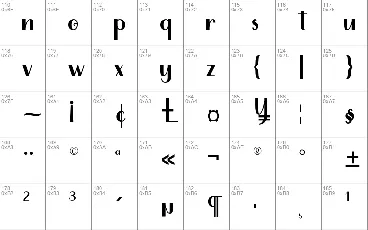 The Gathon font