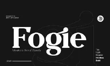 Fogie Serif Family font