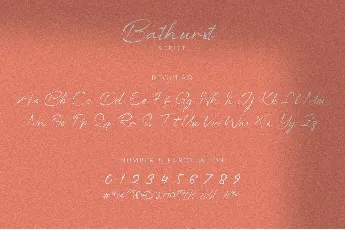 Bathrust font