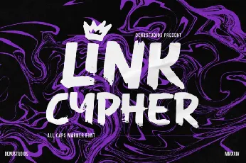 Link Cypher font