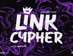 Link Cypher font