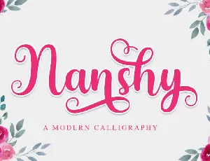 Nanshy Modern Calligraphy font