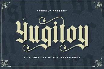 Yugitoy font