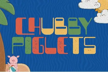 Chubby Piglets font