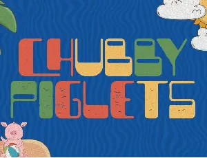 Chubby Piglets font