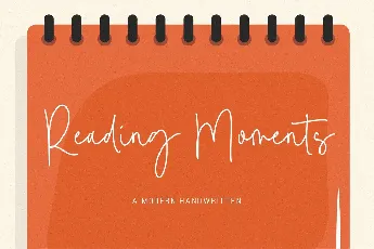 Reading Moments font