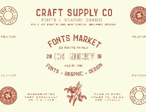 CS Rocky font