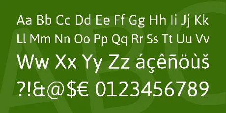 Asap font