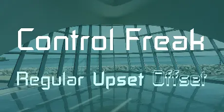 Control Freak font