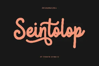 Seintolop font