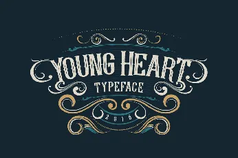 Young Heart font