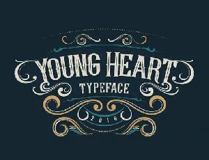 Young Heart font