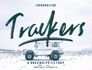 Trackers font