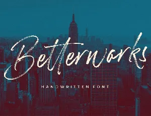 Betterworks Script font