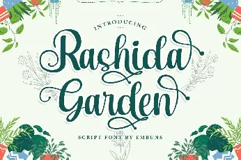 Rashida Garden font