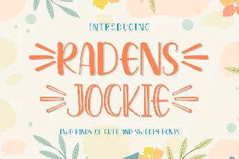 Radens Jockie font