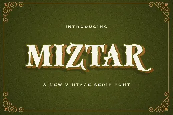 Miztar font