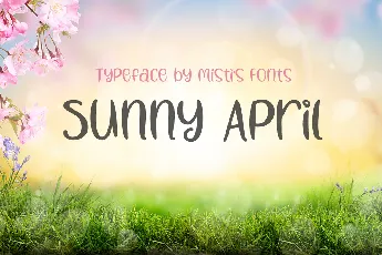 Sunny April font