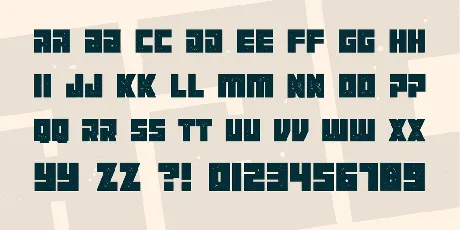 Maniac font