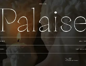 Palaise font