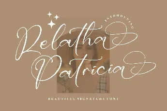 Relatha Patricia font