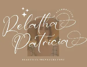 Relatha Patricia font