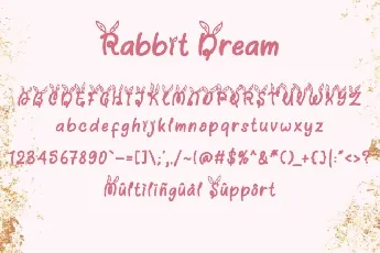 Rabbit Dream font