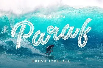 Paraf Brush font