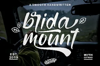 bridamount font