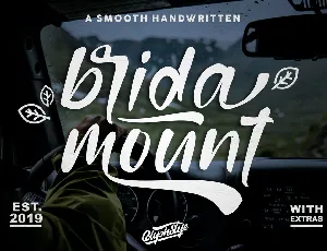 bridamount font