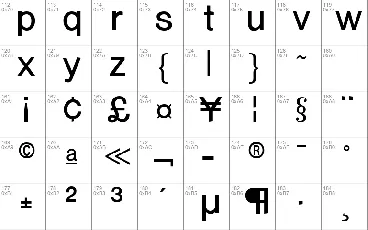 Caliban font