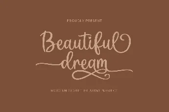 Beautiful Dream font