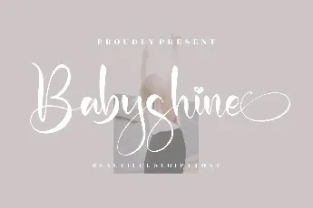 Babyshine font