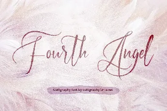 Fourth Angel font