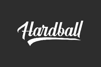 Hardball font