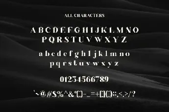 Galone font