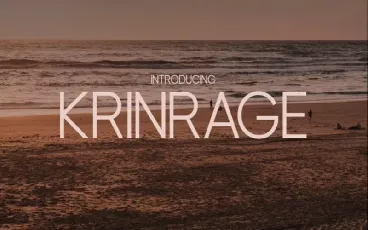 Krinrage Sans Serif font