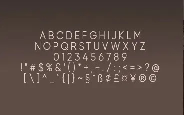 Krinrage Sans Serif font